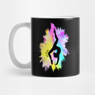 Silhouette Artwork - Gymnast/Dancer Mug